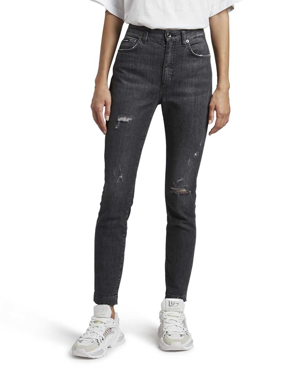 Audrey Distressed Skinny Jeans